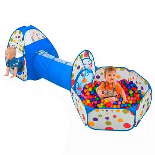 Parque Infantil Con Tunel De Aventuras