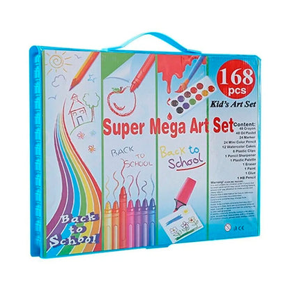 Set De Mega Arte Maleta De 168 Piezas