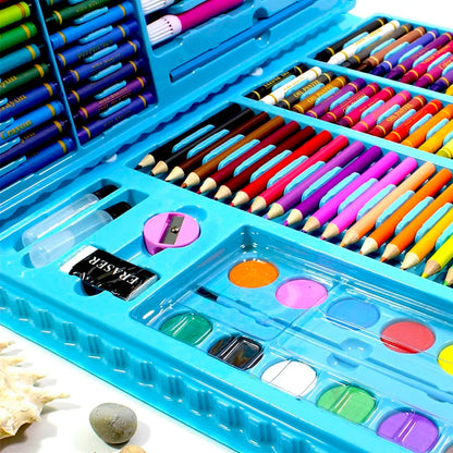 Set De Mega Arte Maleta De 168 Piezas