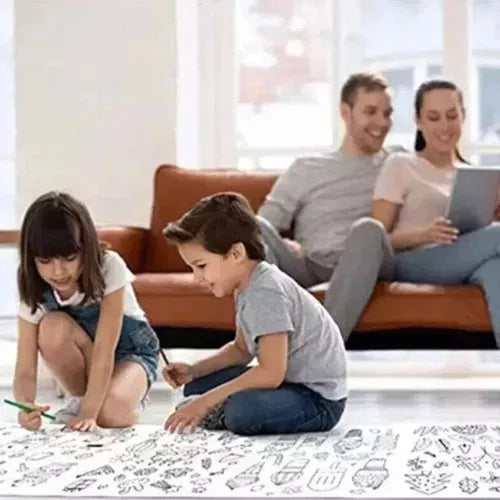 Rollo De Pintura Creativo Para Ninos