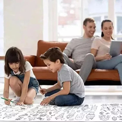 Rollo De Pintura Creativo Para Ninos